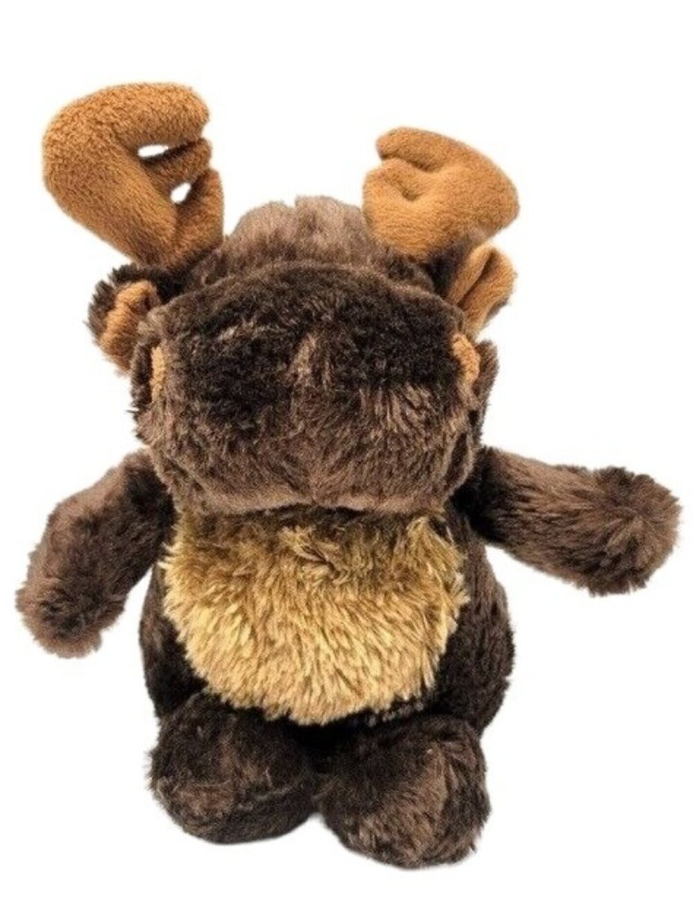 Wishpets Chubby Bubba Moose Plush Brown 9.5" Antlers Stuffed Animal 2016 #83081